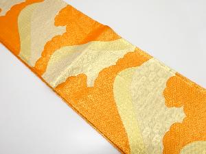 佐賀錦　雲に遠山・古典柄織り出し　袋帯